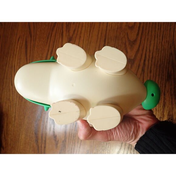 Shape Sorter Wonder Cube Dinosaur B Toy Wooden Vintage Fisher Price Lot Toys - Picture 11 of 11